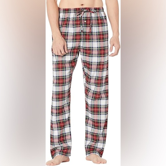 Polo Ralph Lauren Other - NWT Polo Ralph Lauren Mens Pajama Pant Red Green Hamilton Plaid Tartan Sz L